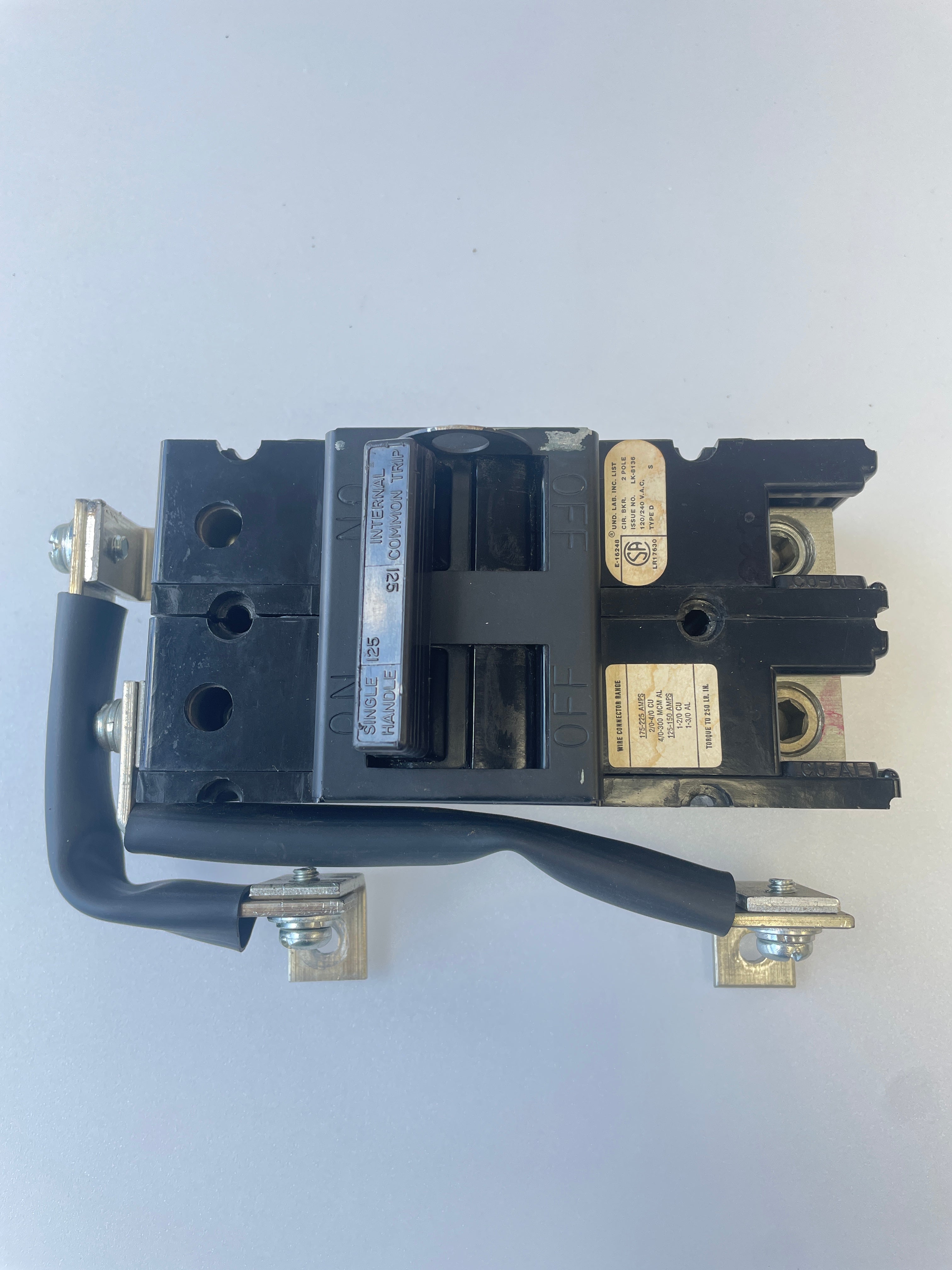 D2125 125Amp Commander Breaker Used