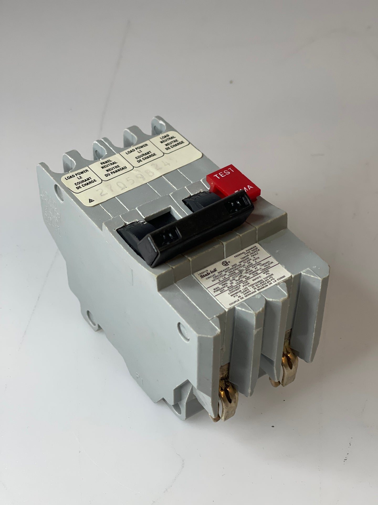 EATON 20A 1P 10kA@120V Plug-On Dual Function AFCI/GFCI EATON 20A 1P 10kA@120V Plug-On Dual Function AFCI/GFCI